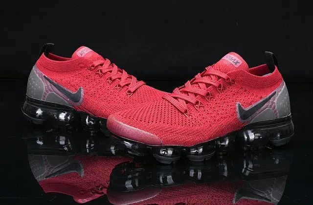 Nike Air VaporMax Rouge Flyknit Chaussures de Running 11