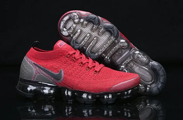 Nike Air VaporMax Rouge Flyknit Chaussures de Running 15