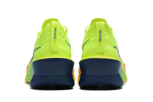 Nike Air Zoom Alphafly 3 Zapatillas de Running Neón Amarillo Azul 3