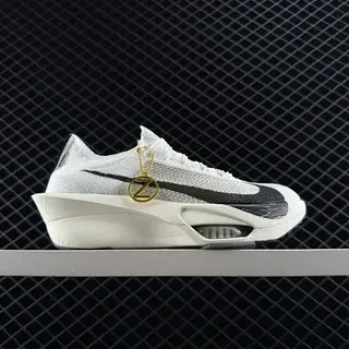Nike Air Zoom Alphafly NEXT% 3 PROTO Zapatos de correr blanco y negro