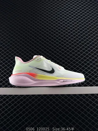 Nike Air Zoom Pegasus 41 Multicolor Breathable Knit Upper Gradient Midsole Band Running Shoes 1