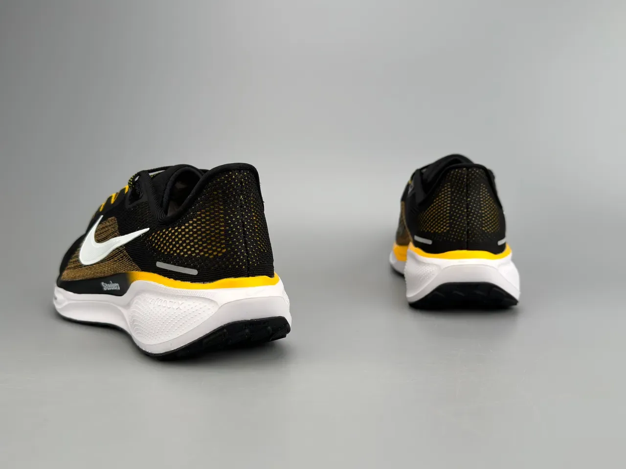 Chaussures de running Nike Air Zoom Pegasus Steelers Noir Or Blanc 4
