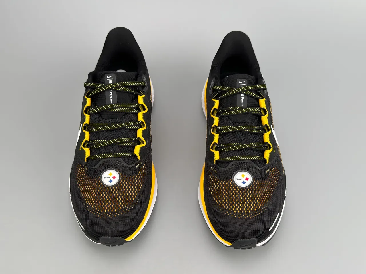 Chaussures de running Nike Air Zoom Pegasus Steelers Noir Or Blanc 9