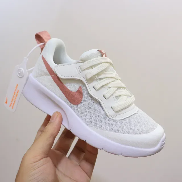 Nike Beige Pink Mesh Upper Foam Midsole Lifestyle Sneakers 12
