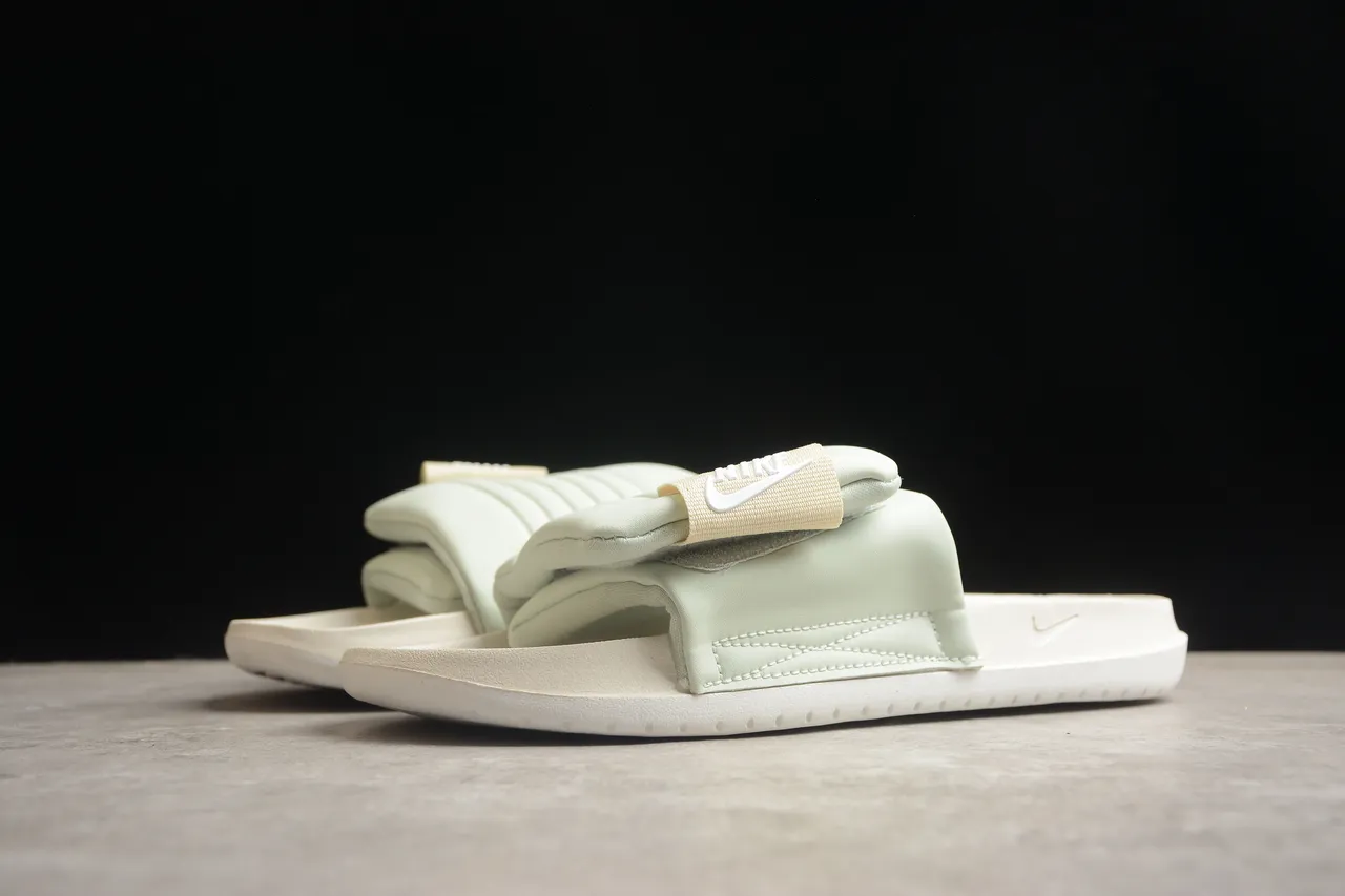 Nike Benassi JDI Pale Mint Green Slippers 13