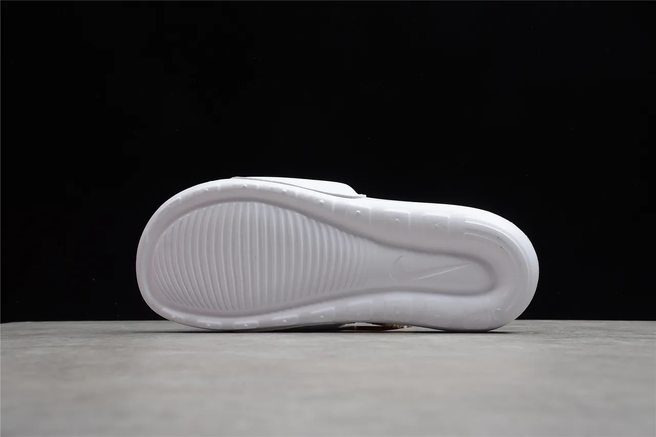 Nike Benassi JDI White Blue Orange Slippers 3