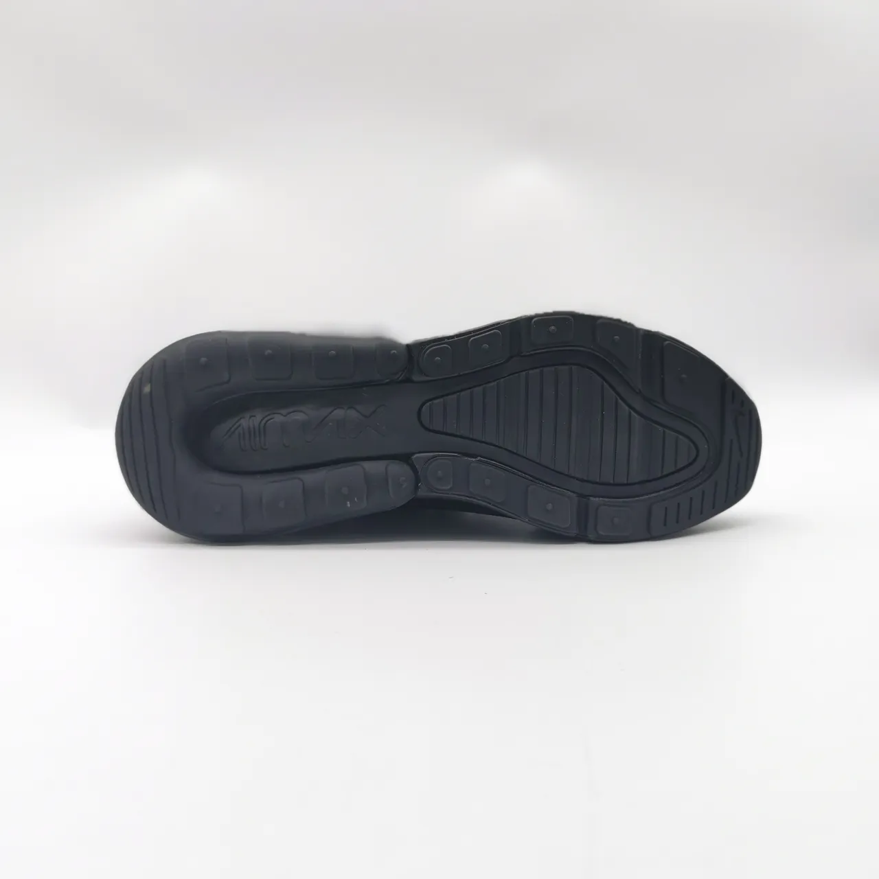 Nike Black Gold Knit Upper Visible Air Unit Lifestyle Sneakers 3