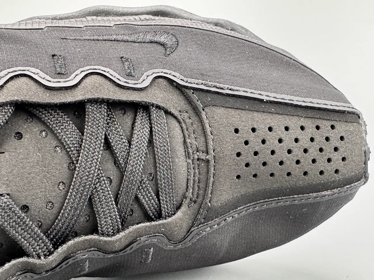 Nike Black Monochrome Sculpted Midsole Lifestyle Sneaker 2