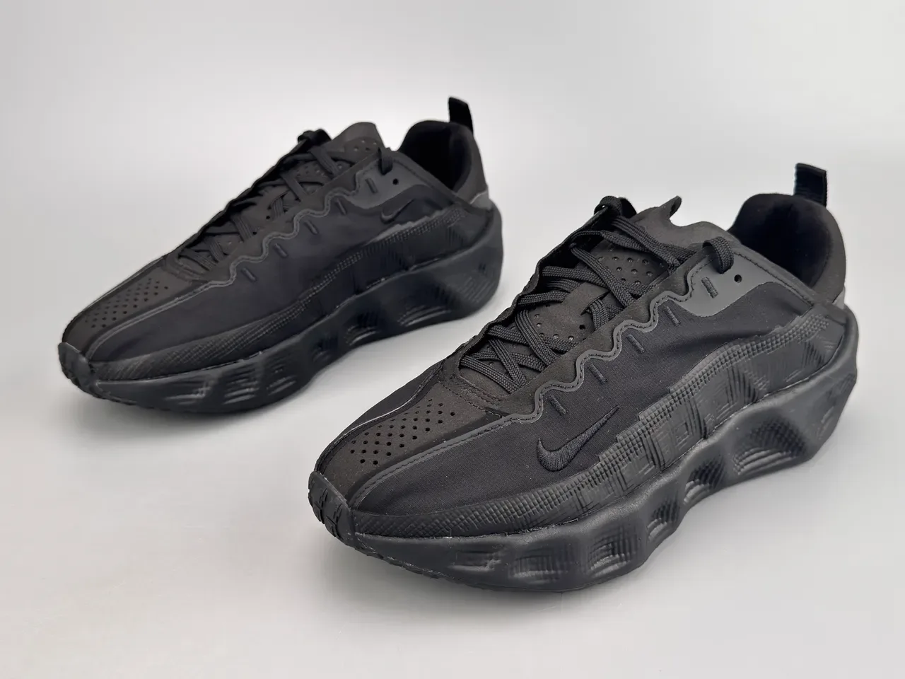 Nike Black Monochrome Sculpted Midsole Lifestyle Sneaker 5