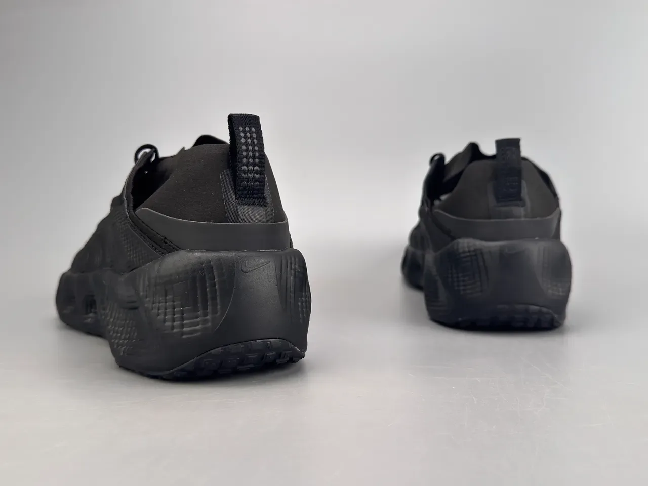 Nike Black Monochrome Sculpted Midsole Lifestyle Sneaker 6