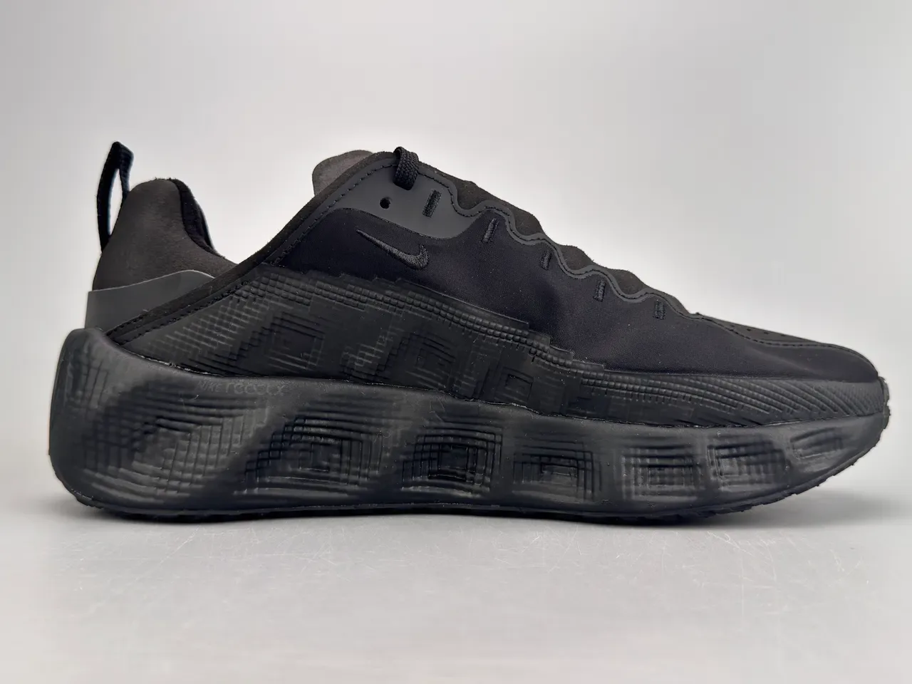 Nike Black Monochrome Sculpted Midsole Lifestyle Sneaker 10