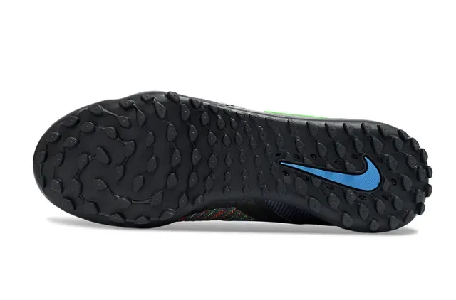 Nike Noir Multicolore Ajustement Sock-Fit Upper Knit Weave Engineered Turf Chaussures de Football 6