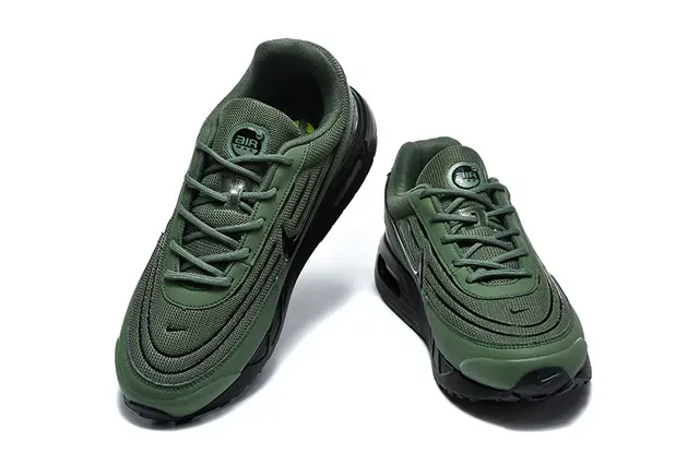 Nike Black White Mesh And Synthetic Upper Visible Air Cushioning Unit Lifestyle Sneakers 15
