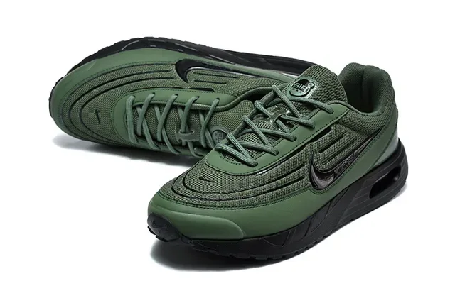 Nike Black White Mesh And Synthetic Upper Visible Air Cushioning Unit Lifestyle Sneakers 16