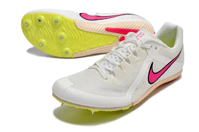 Nike Blue Green Low-Cut Racing Spike Engineered Mesh Upper Running Shoes 4