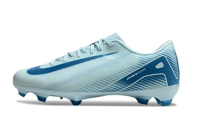 Nike Chaussures de football bleu marine low-cut upper mesh synthétique graphique lateral speed-wing firm ground 7