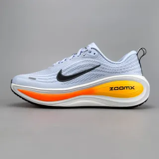 Nike Blue Orange Engineered Mesh Upper Wave-Shaped ZoomX Midsole Running Shoes