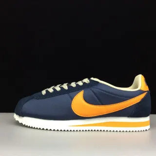 Nike Cortez Navy and Orange Lifestyle Sneakers