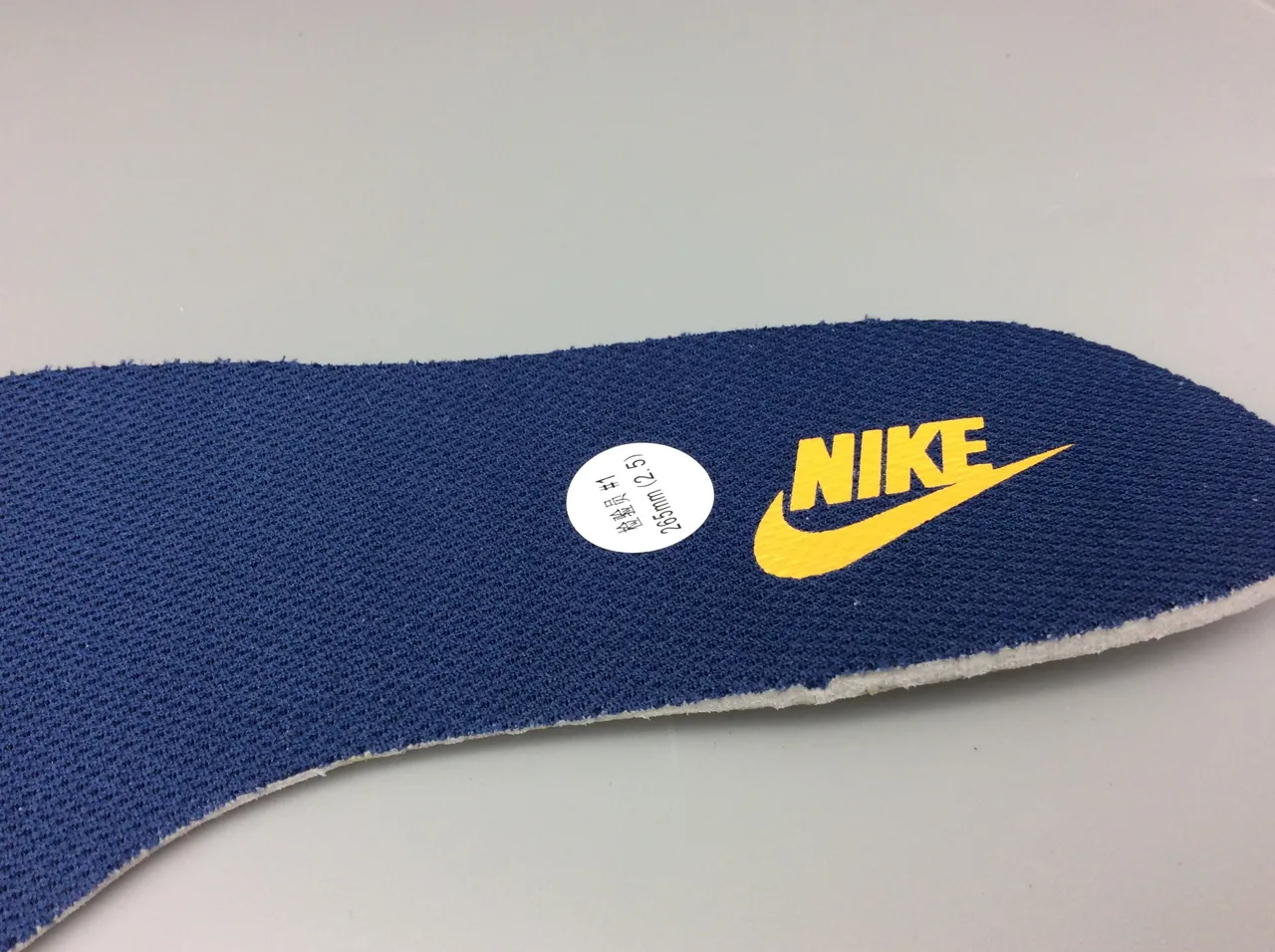 Nike Cortez Navy and Orange Lifestyle Sneakers 5