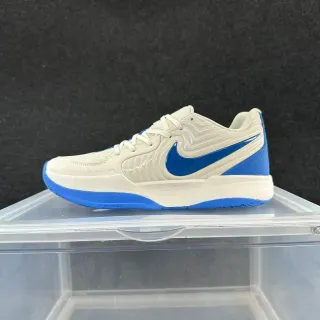 Nike Court Air Zoom Zero ऑफ-व्हाइट और नीला लाइफस्टाइल स्नीकर