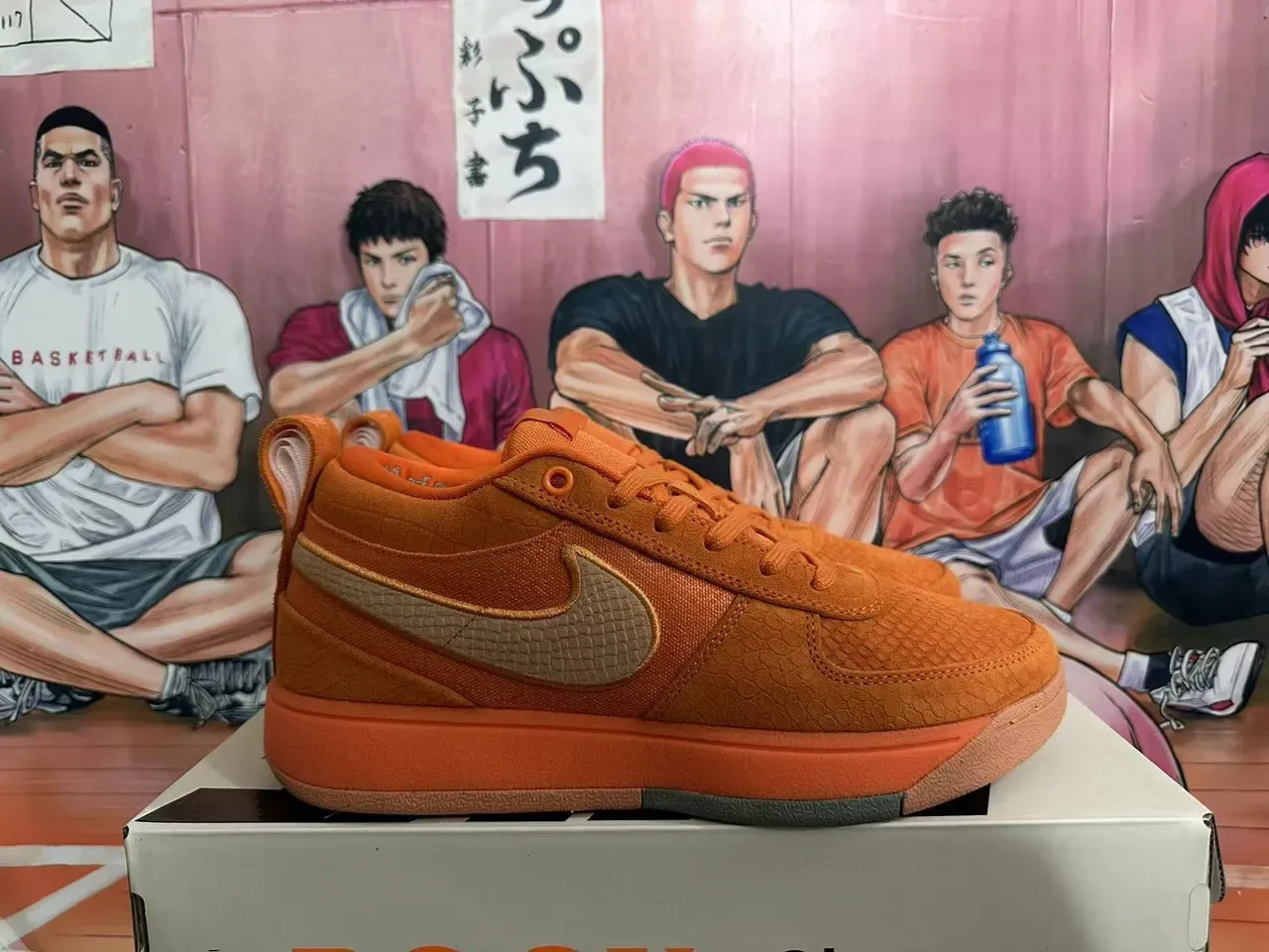 Nike Court Legacy Orange Beige Low-Top Lifestyle Sneakers 5