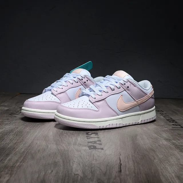 Nike Dunk Low Blue Purple Pink Pastel Lifestyle Sneakers 3