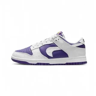 Nike Dunk Low Purple and White Lifestyle Sneakers