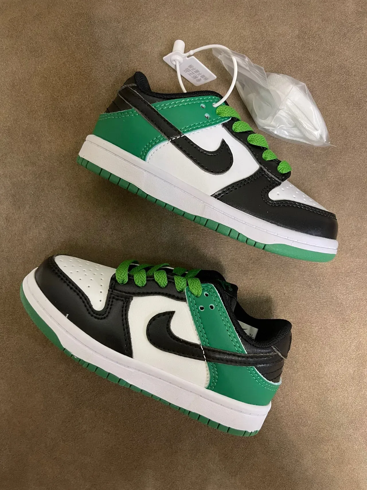 Nike Dunk Low White Black Lifestyle Sneakers 7