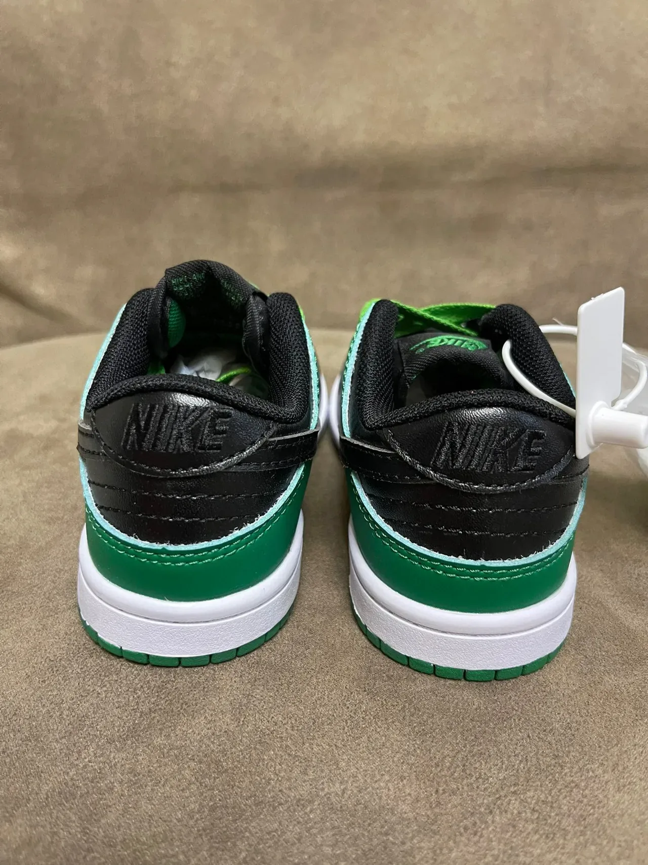 Nike Dunk Low White Black Lifestyle Sneakers 8