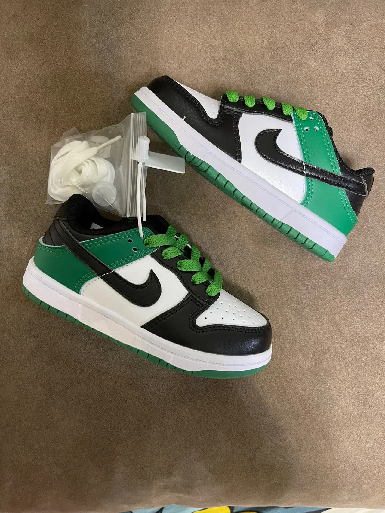 Nike Dunk Low White Black Lifestyle Sneakers 10