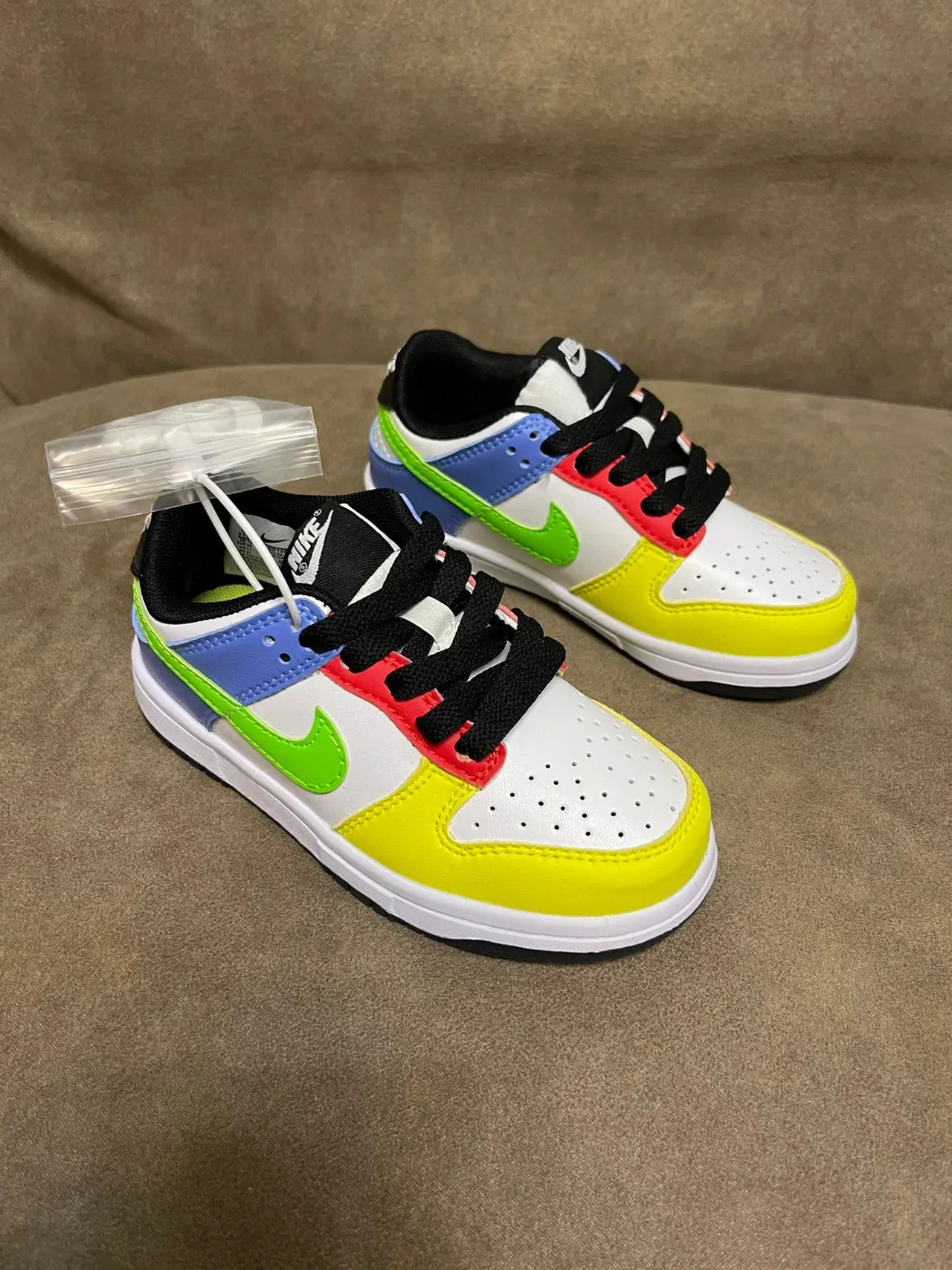 Nike Dunk Low White Black Lifestyle Sneakers 13