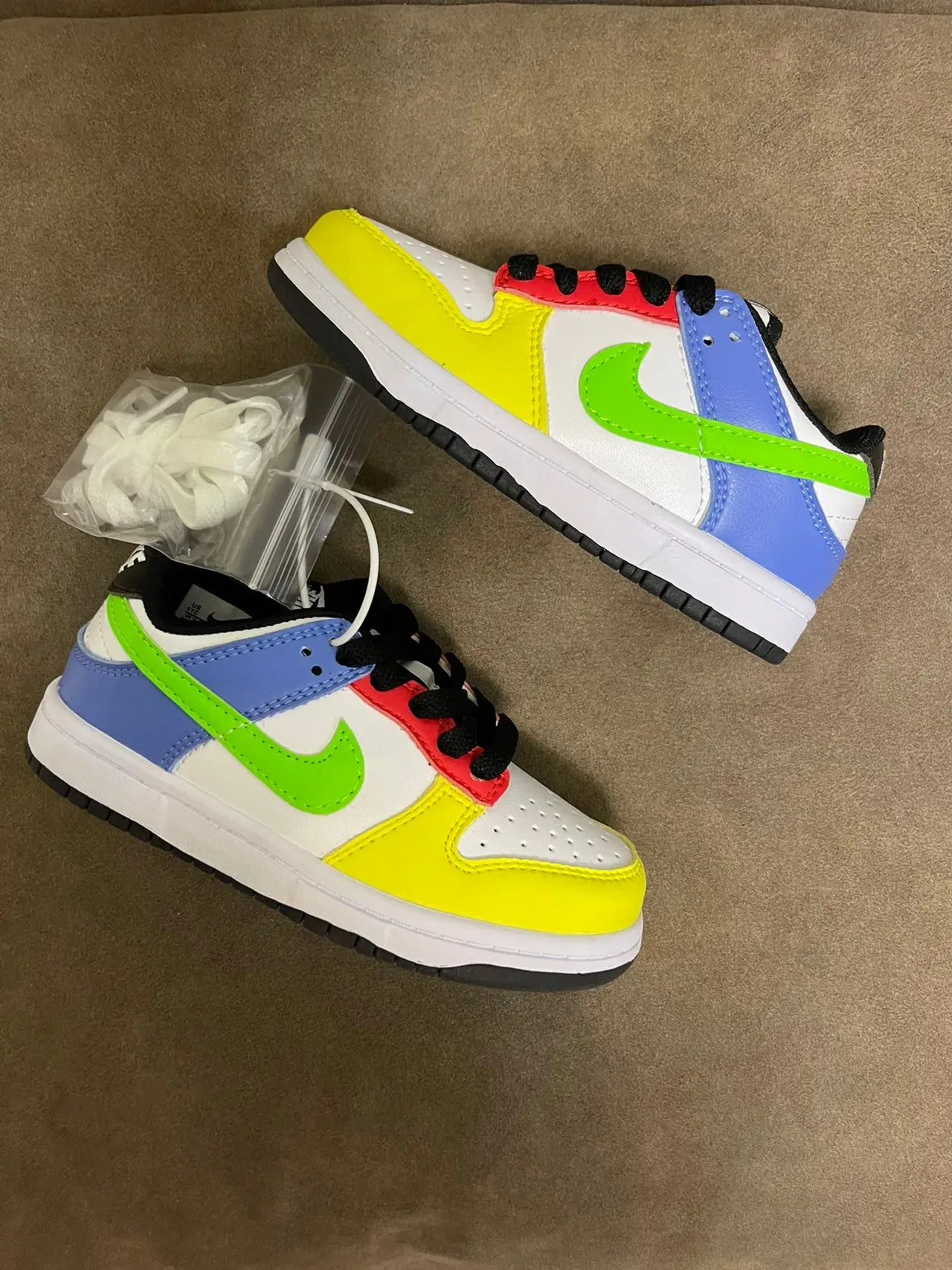 Nike Dunk Low White Black Lifestyle Sneakers 21