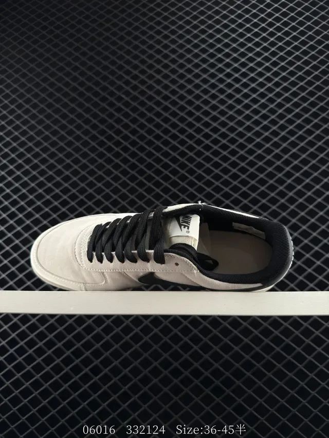 Nike Field General 82 SP Beige Black Low-Top Suede-Like Upper Lifestyle Sneakers 4
