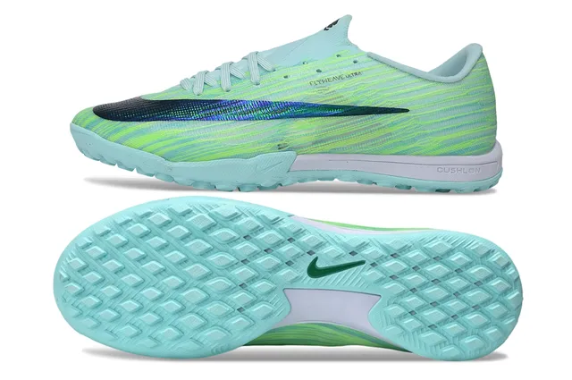Nike Flyweave Ultra Haut en Maille Multicolor avec Overlay Swoosh Iridescent Artificial-Grass Soccer Shoes 6