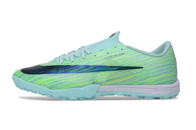 Nike Flyweave Ultra Haut en Maille Multicolor avec Overlay Swoosh Iridescent Artificial-Grass Soccer Shoes 7
