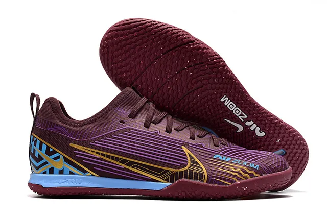 Nike Doré Noir Métallique Cuivre Supérieur Lacets Et Col Intérieur Football Chaussures 6