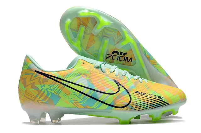 Nike Haut Cuivre Métallique Doré Rose White Swoosh Firm-Ground Chaussures de Football 2