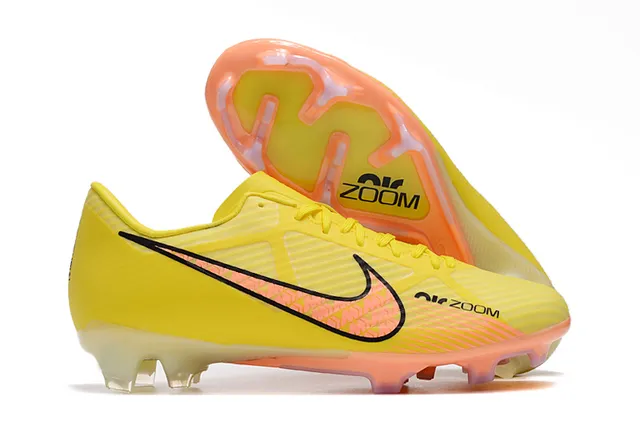 Nike Haut Cuivre Métallique Doré Rose White Swoosh Firm-Ground Chaussures de Football 5