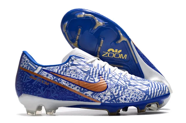Nike Haut Cuivre Métallique Doré Rose White Swoosh Firm-Ground Chaussures de Football 6
