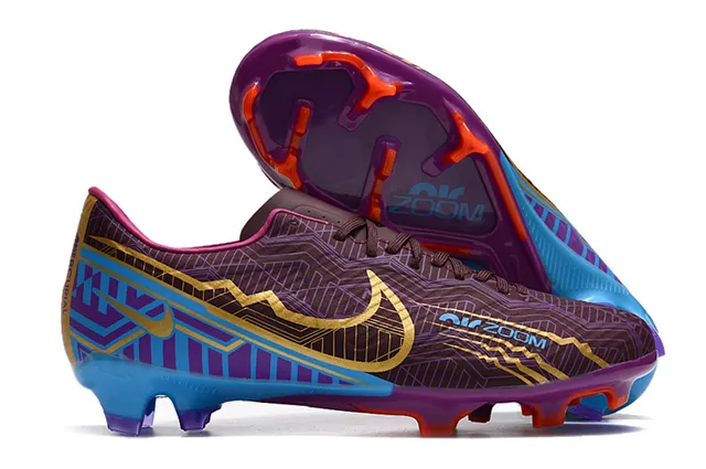 Nike Haut Cuivre Métallique Doré Rose White Swoosh Firm-Ground Chaussures de Football 7
