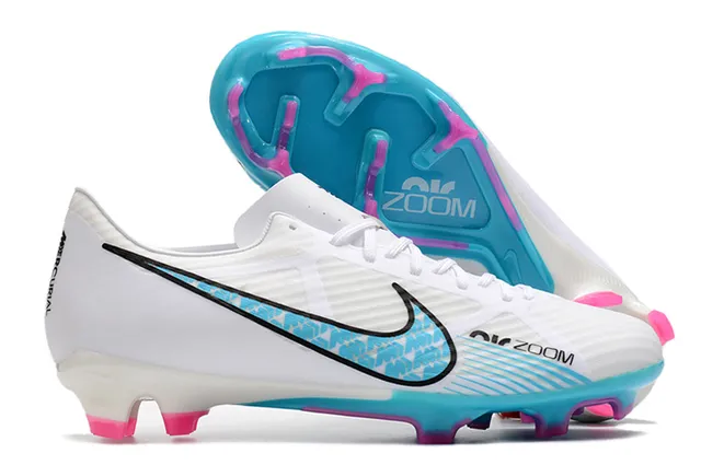 Nike Haut Cuivre Métallique Doré Rose White Swoosh Firm-Ground Chaussures de Football 8