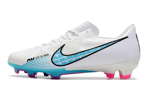 Nike Haut Cuivre Métallique Doré Rose White Swoosh Firm-Ground Chaussures de Football 19