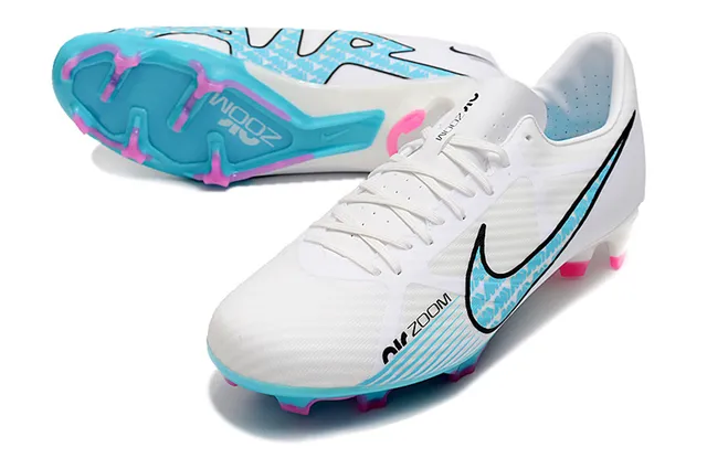 Nike Haut Cuivre Métallique Doré Rose White Swoosh Firm-Ground Chaussures de Football 20