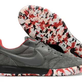 Nike Cinza Vermelho Baixo Ante Malla
