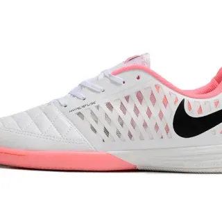 Nike HYPERFUSE 白色粉色 室内足球鞋