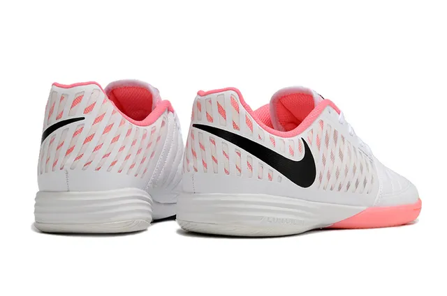 Nike HYPERFUSE Blanco Rosa Zapatos de fútbol indoor 6