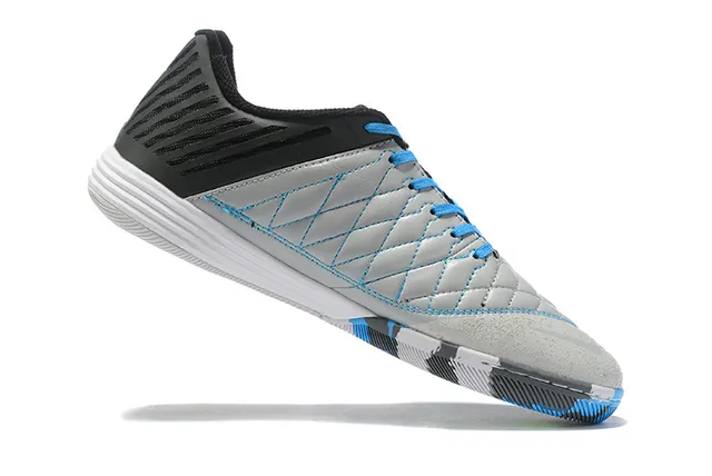 Nike Hypervenom Noir Gris Embout d'orteil Matelassé Style Cage Recouvrement du mi-pied Chaussures de football intérieur 6