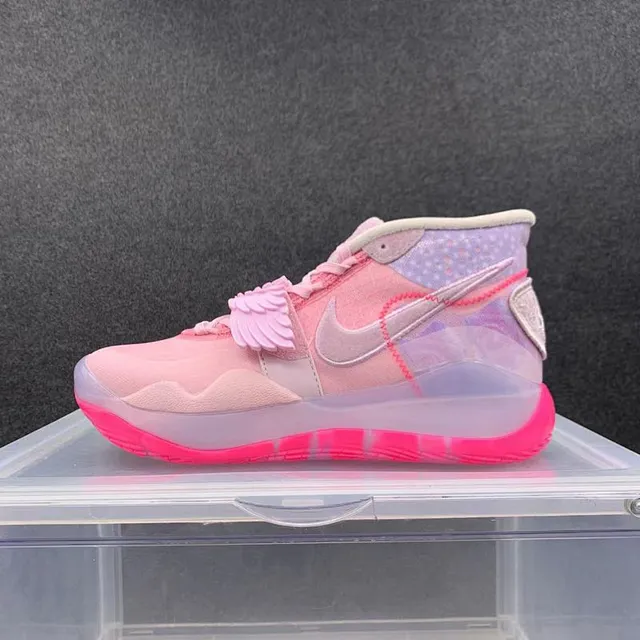 Nike KD 12 Pink Lavender Basketball Shoes 2