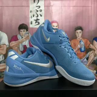 Nike Kobe A.D. Blue Silver Basketball Shoes