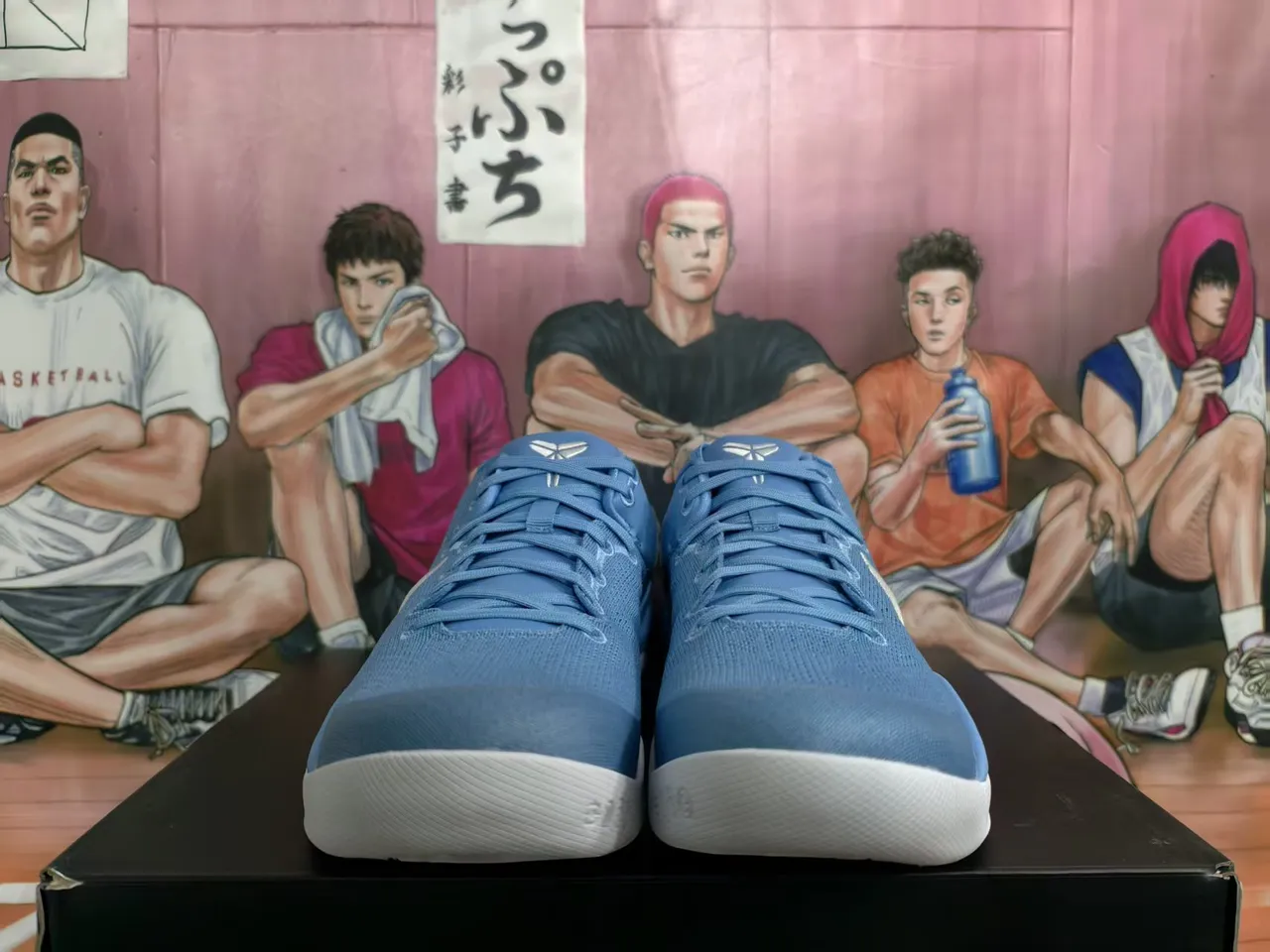 Nike Kobe A.D. Blue Silver Basketball Shoes 3